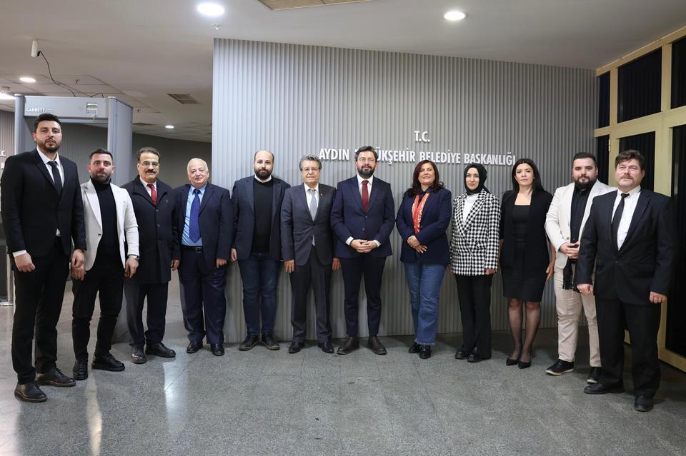 BAŞKAN ÇERÇİOĞLU, AGC'NİN YENİ YÖNETİMİNİ AĞIRLADI