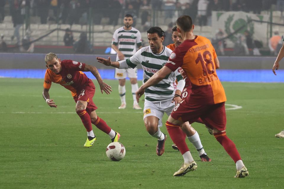 Trendyol Süper Lig: Konyaspor: 1 - Galatasaray: 3