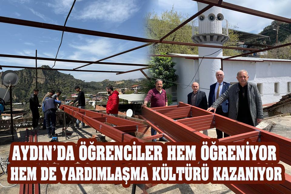 Aydın’da öğrenciler hem öğreniyor hem de yardımlaşma kültürü kazanıyor