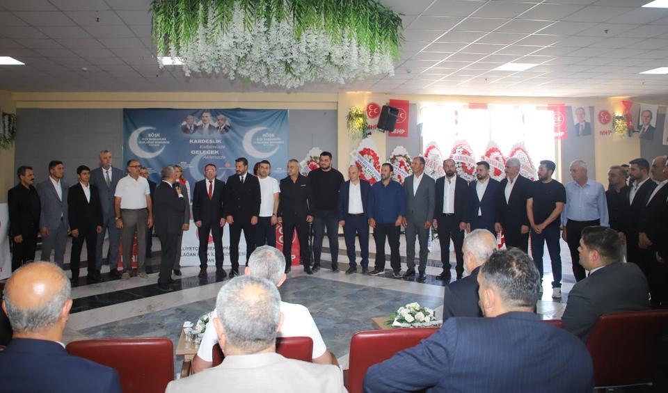 MHP Köşk'te yeni dönem başladı