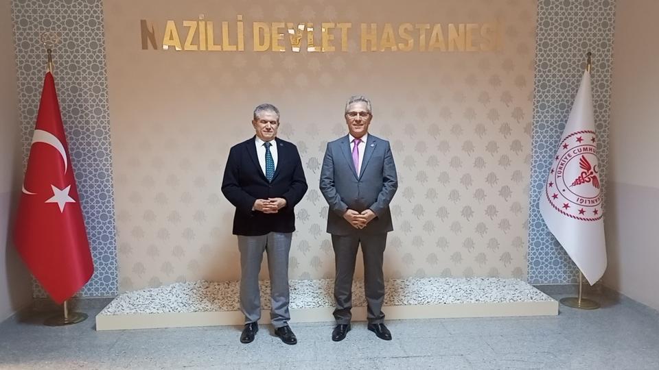 Başkan Tetik’ten Başhekim Aygören’e ziyaret
