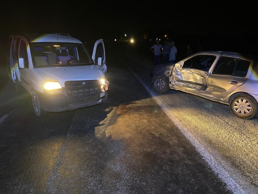 Şuhut'ta trafik kazası: 2 yaralı