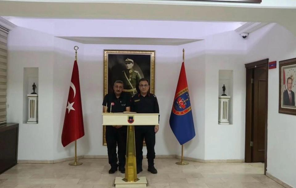 AFAD Müdürü Mumcu’dan Komutan Çarıkcıoğlu'na ziyaret