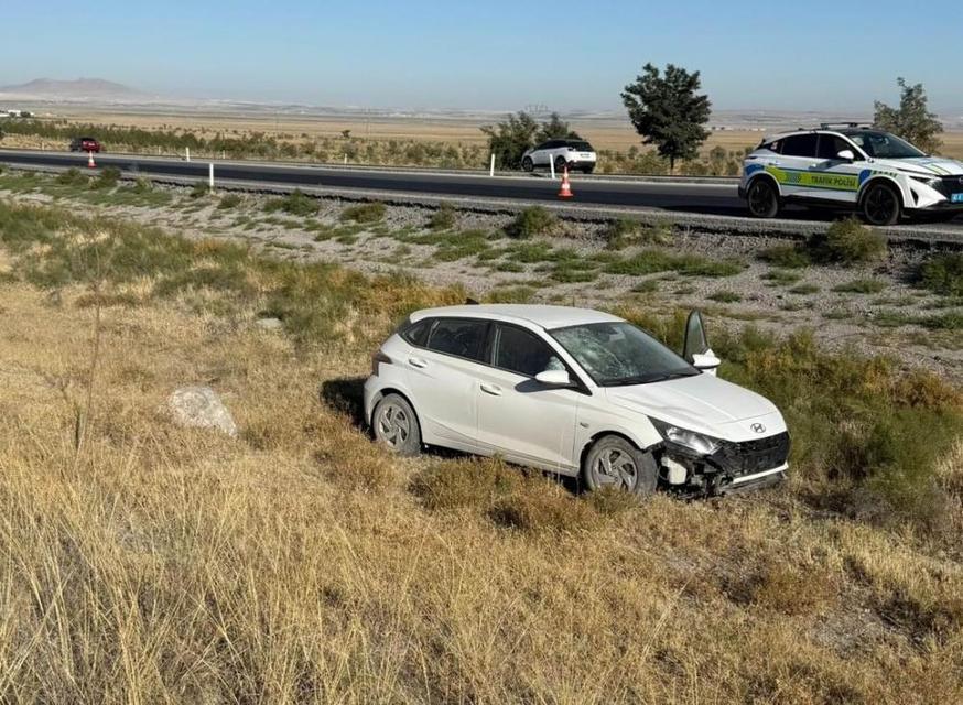 Trafik kazası: 1 yaralı