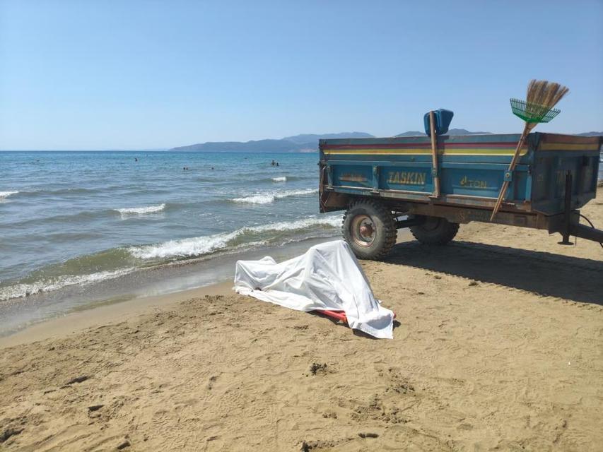 Sahilde erkek cesedi bulundu