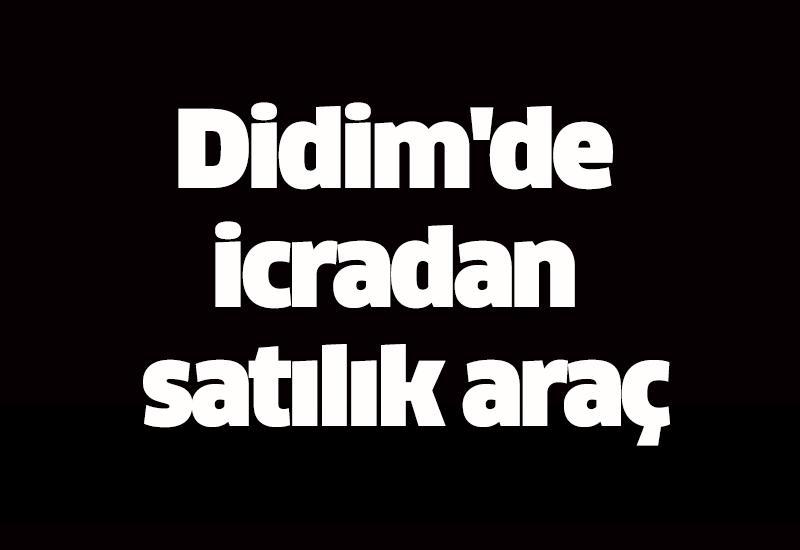 Didim'de icradan satılık araç