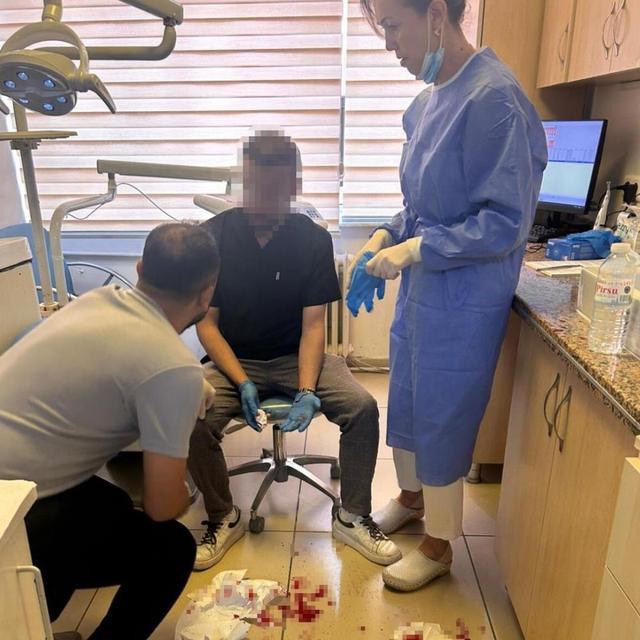 Diş hekimi hastası tarafından darp edildi