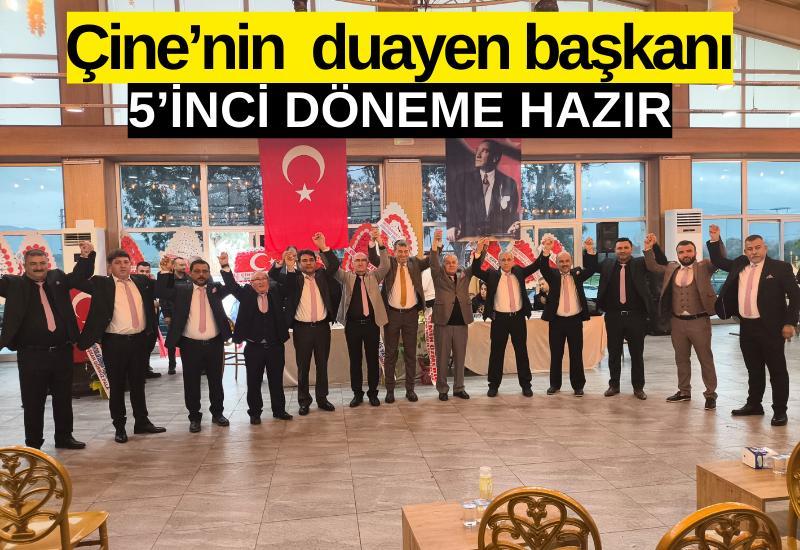 Çine’nin duayen başkanı 5’inci döneme hazır