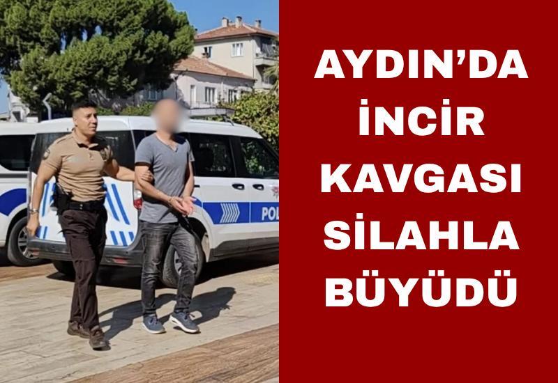 Aydın’da incir kavgası silahla büyüdü