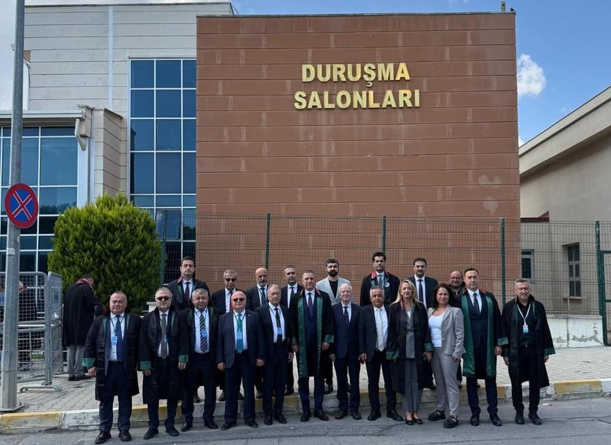 Aydın Baro Başkanı Arslan, Silivri’deki duruşmaya katıldı