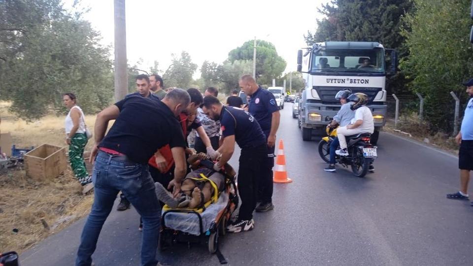 Trafik kazası: 1 yaralı