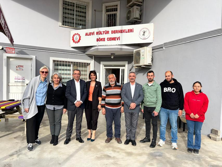 Yılmaz’dan Söke AKD’ye teşekkür ziyareti