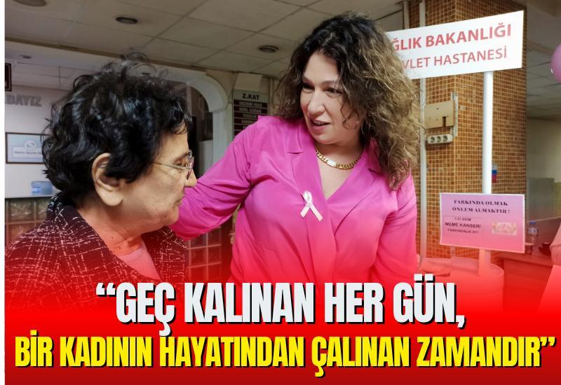 “Geç kalınan her gün, bir kadının hayatından çalınan zamandır”