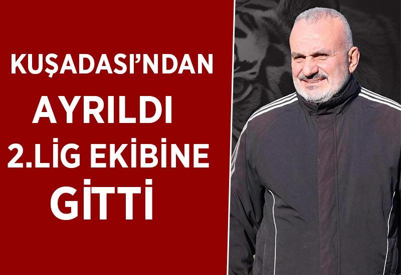 Kuşadası'ndan ayrıldı, 2.Lig ekibine gitti