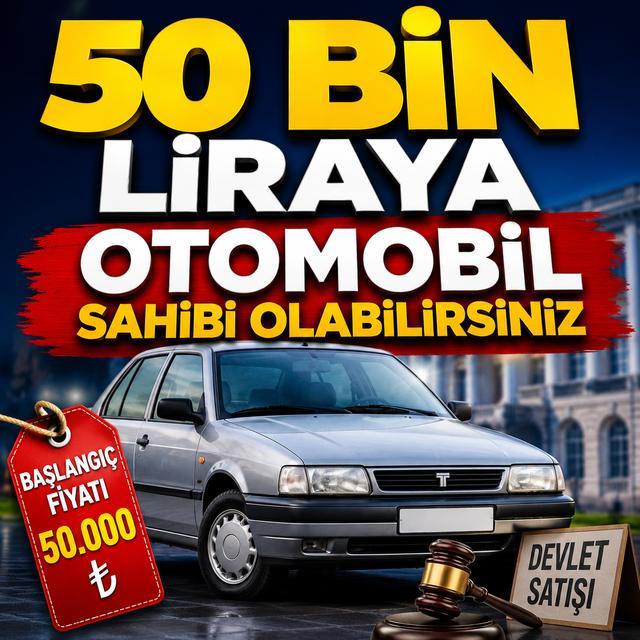 50 bin liraya otomobil sahibi olabilirsiniz