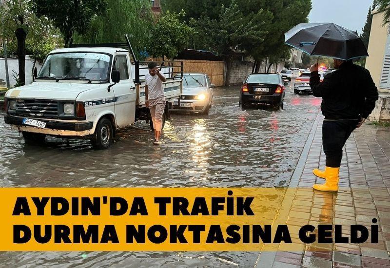 Aydın'da trafik durma noktasına geldi