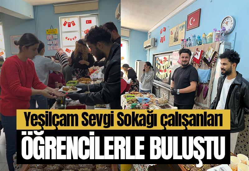 Yeşilçam Sevgi Sokağı çalışanlarından Yerli Malı Haftasına anlamlı katkı