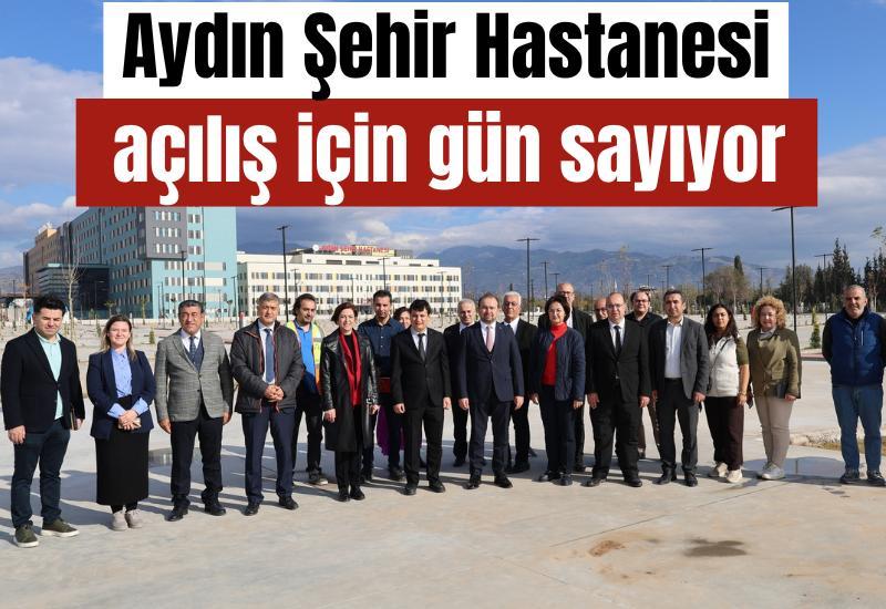Aydın Şehir Hastanesi açılış için gün sayıyor