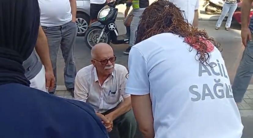 MALTEPE'DE YANGIN: MAHSUR KALAN YAŞLI ADAM KURTARILDI
