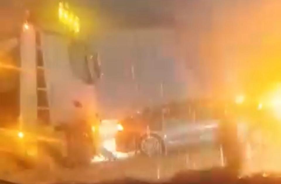 Tünel çıkışı zincirleme kaza