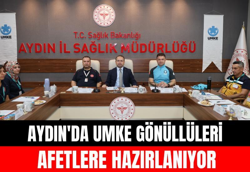 Aydın'da UMKE gönüllüleri afetlere hazırlanıyor