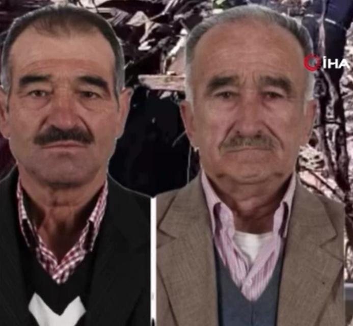 Abi-kardeş yangında çöken evin altında kaldı