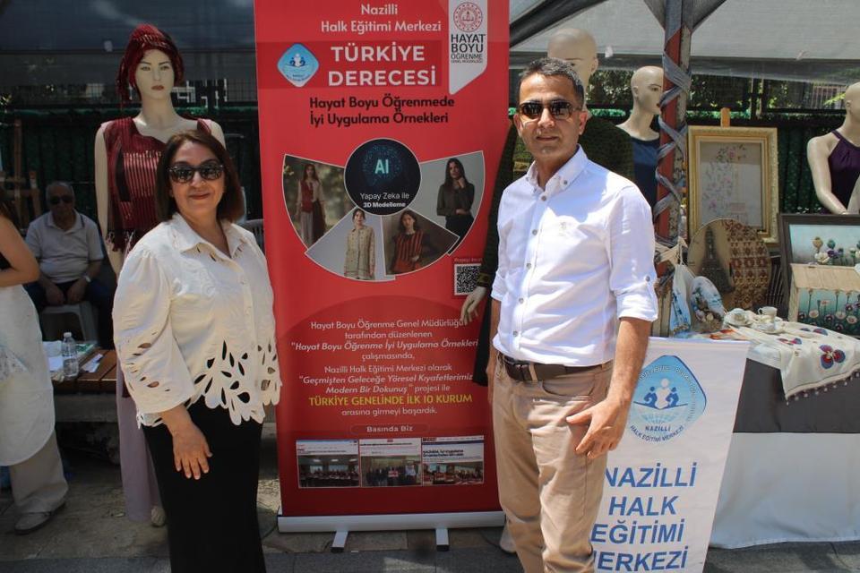 Aydın'da ata mirası kıyafetler yapay zeka ile geleceğe taşındı