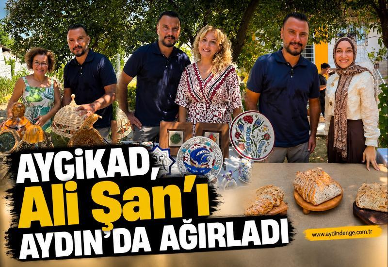 AYGİKAD, Ali Şan’ı Aydın’da ağırladı
