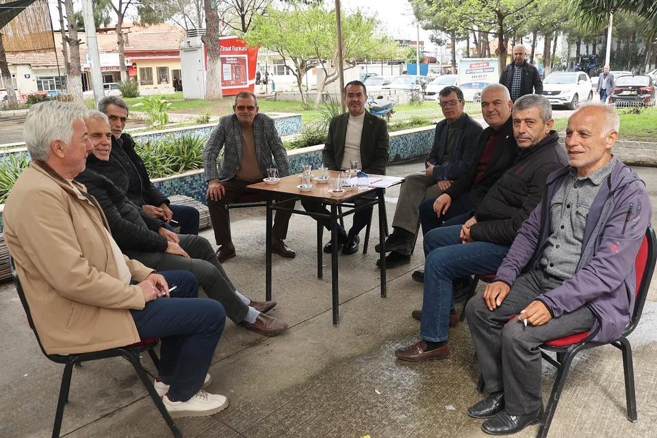Başkan Arıcı, Yeniköylü vatandaşlarla çay sohbetinde buluştu