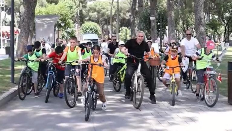 Aydın’da pedallar aileler için dönecek