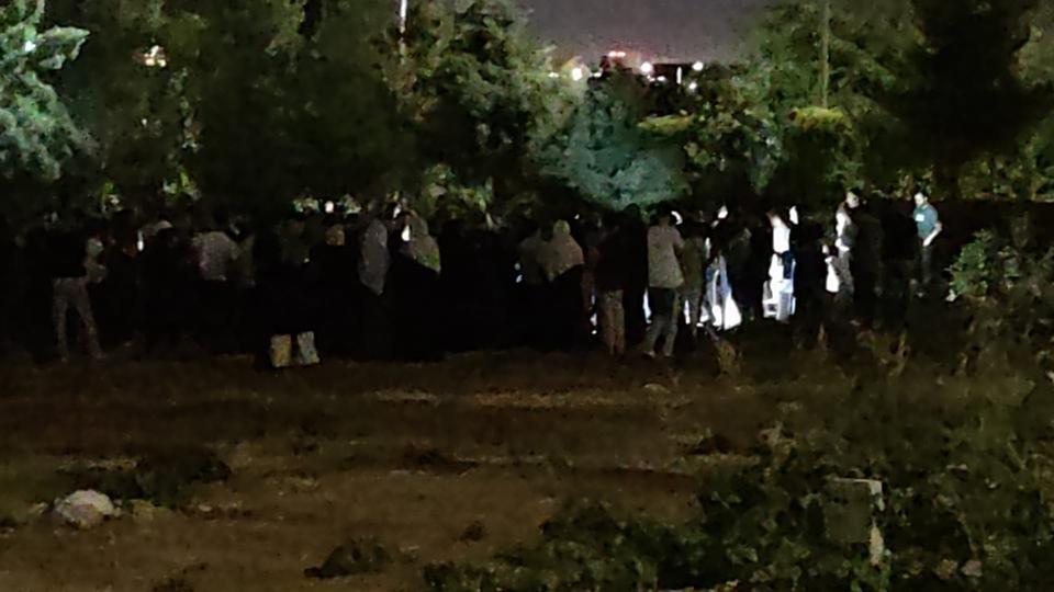 Mezarlıkta öyle bir şey yaşandı ki...