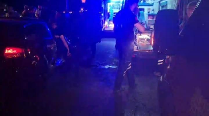Trafik kazasında 2 kişi yaralandı