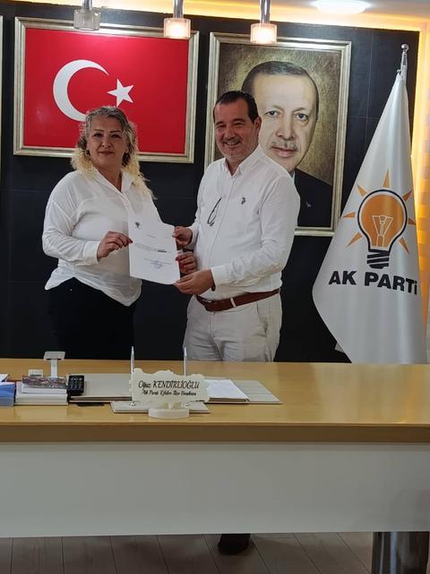 AK Parti Efeler Mahalle Başkanlığına Arzar getirildi