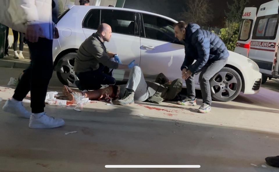 Spor salonunda dehşet...