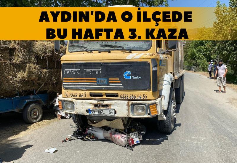 Aydın'da o ilçede bu hafta 3. kaza