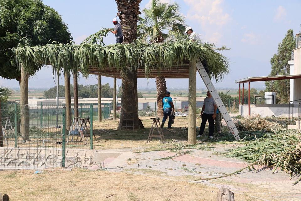KOÇARLI'DA MİLLET BAHÇESİ'NE YENİ CEMİYET ALANI