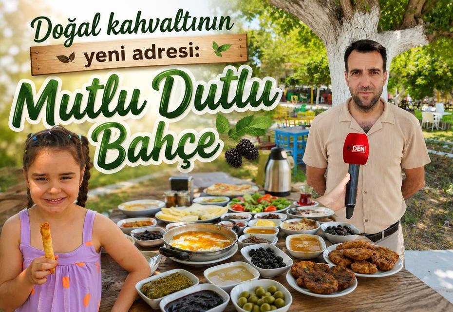 Doğal kahvaltının yeni adresi: Mutlu Dutlu Bahçe