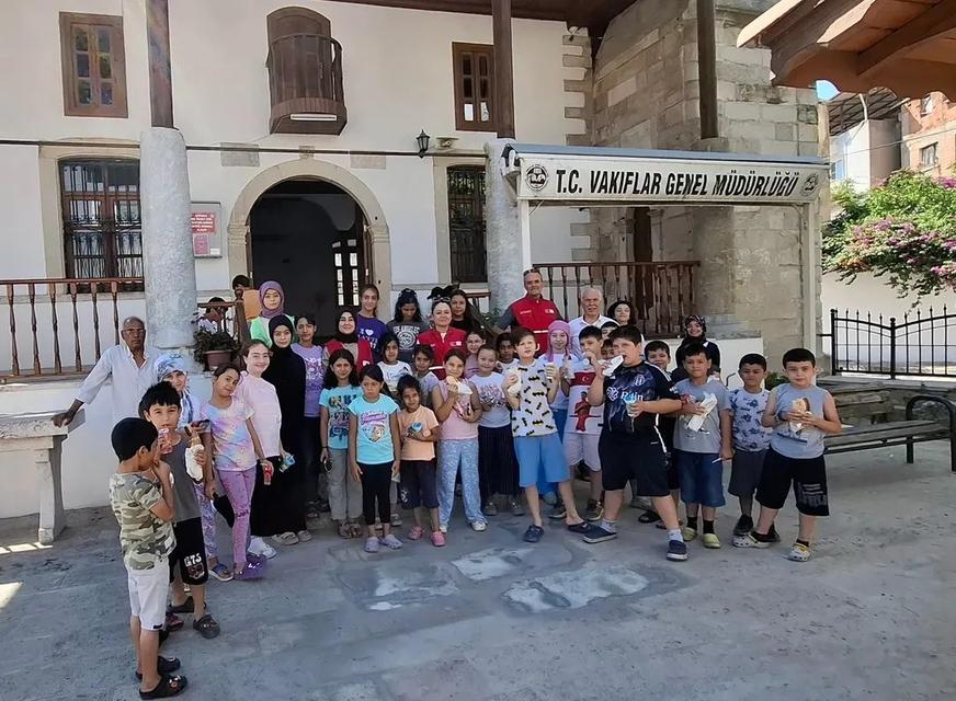 Çocuklara afet ve iklim farkındalığı eğitimi verildi