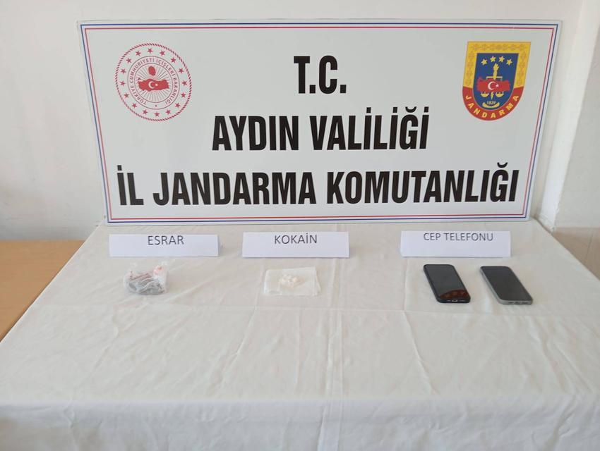 Didim jandarmasından uyuşturucu operasyonu