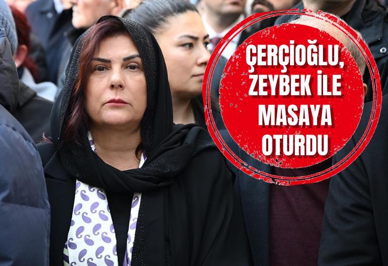 Çerçioğlu, Zeybek ile masaya oturdu