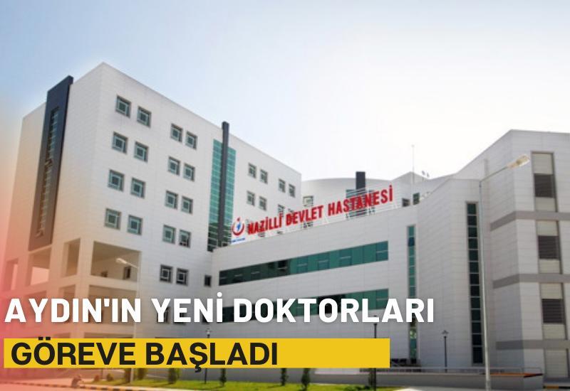 Aydın'ın yeni doktorları göreve başladı