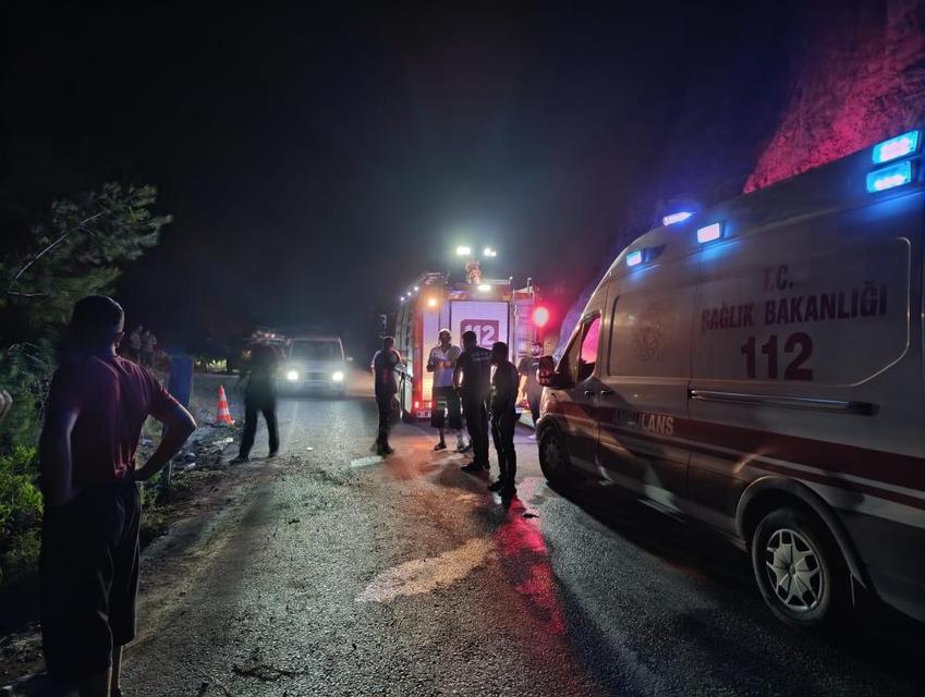 Ailenin yayla yolculuğu faciaya dönüştü! Anne, baba ve 3 çocuk uçurumdan yuvarlandı