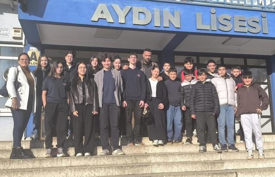 Köşk Başçayır Ortaokulu öğrencilerinden lise gezisi