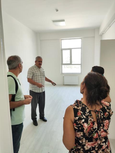 Müdür Ataman öğrenci pansiyonlarını inceledi