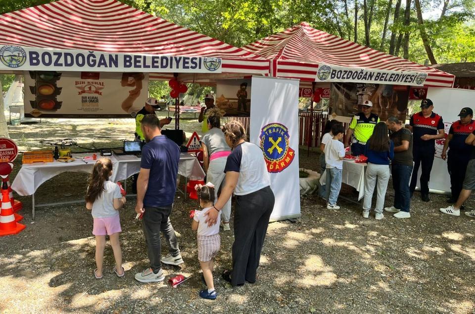 Bozdoğan’da Trafik Haftası renkli etkinlikle kutlandı