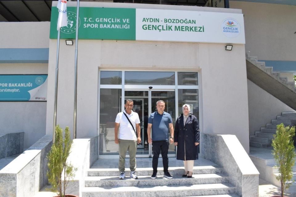 KAYMAKAMI GÖKÇE, GENÇLİK MERKEZİ'NDEKİ ÇALIŞMALARI YERİNDE İNCELEDİ