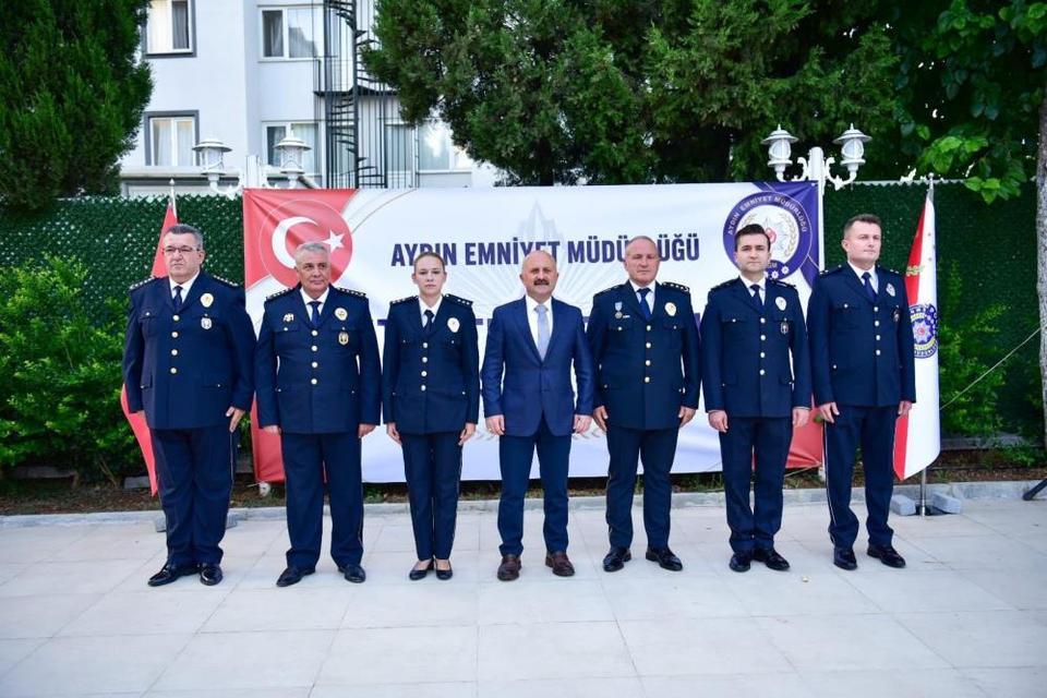 Aydın Emniyeti'nde terfi töreni düzenlendi