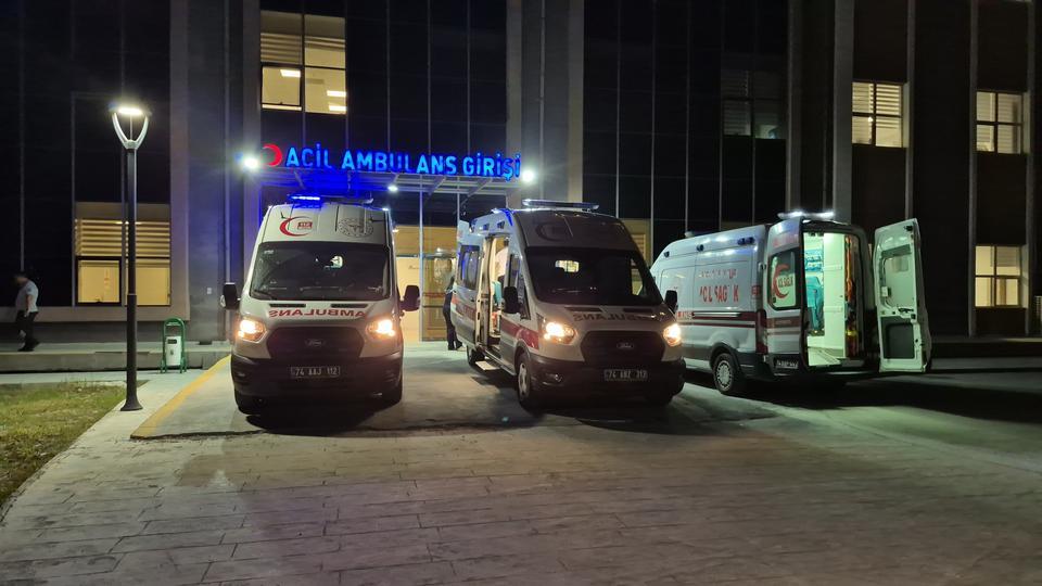 Patpat devrildi: Yaralılar var