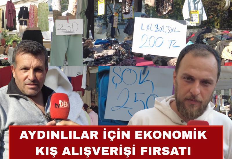 Aydınlılar için ekonomik kış alışverişi fırsatı