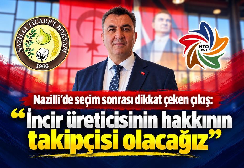 Kaplan; “İncir üreticisinin hakkının takipçisi olacağız”